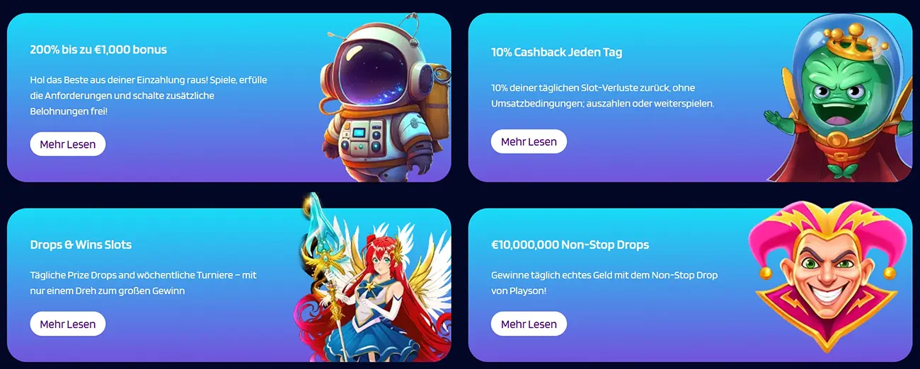 Wintari Casino Promotionen